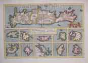 ARCHIPELAGI CANDIA INSVLA  - ORTELIUS  D. c1612